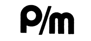 P/M logo