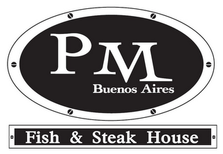 PM BUENOS AIRES FISH & STEAK HOUSE logo