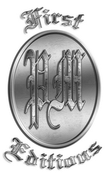 PM FIRST EDITIONS logo