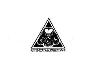 PM INC ANTI-ESTABLISHED 1994 logo
