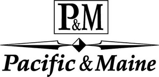 P&M PACIFIC & MAINE logo