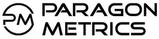 PM PARAGON METRICS logo