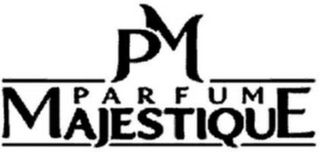 PM PARFUM MAJESTIQUE logo