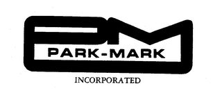 PM PARK-MARK INCORPORATED logo