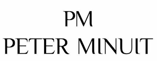 PM PETER MINUIT logo