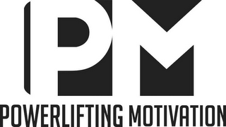 PM POWERLIFTING MOTIVATION logo