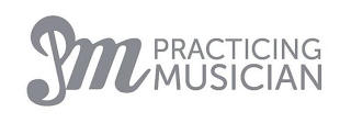 PM PRACTICING MUSICIAN logo