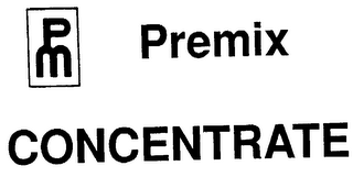 PM PREMIX CONCENTRATE logo