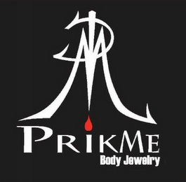 PM PRIKME BODY JEWELRY logo
