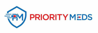 PM PRIORITY MEDS logo