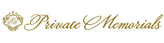 PM PRIVATE MEMORIALS logo