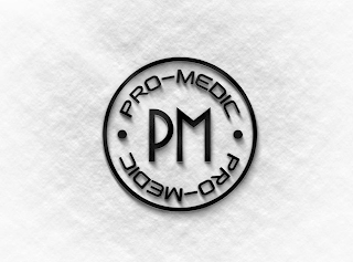 PM  · PRO-MEDIC · PRO-MEDIC logo