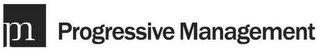 PM PROGRESSIVE MANAGEMENT logo