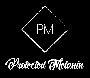 PM PROTECTED MELANIN logo
