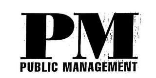 PM PUBLIC MANAGEMENT logo