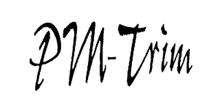 PM-TRIM logo