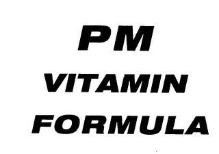 PM VITAMIN FORMULA logo