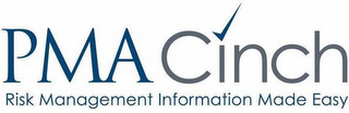 PMA CINCH RISK MANAGEMENT INFORMATION MADE EASY logo