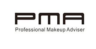 PMA PROFESSIONAL MAKEUP ADVISER logo