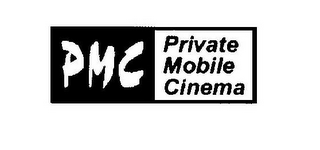 PMC PRIVATE MOBILE CINEMA logo