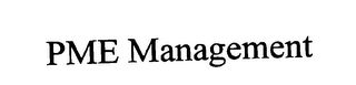 PME MANAGEMENT logo