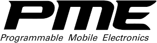 PME PROGRAMMABLE MOBILE ELECTRONICS logo