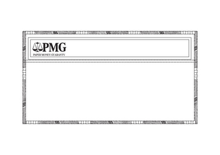 PMG PAPER MONEY GUARANTY logo