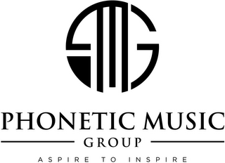 PMG PHONETIC MUSIC GROUP ASPIRE TO INSPIRE logo