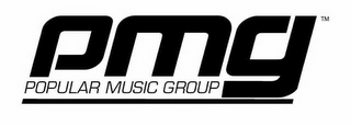 PMG POPULAR MUSIC GROUP logo