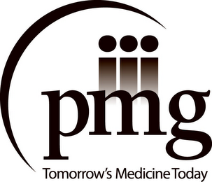 PMG TOMORROW'S MEDICINE TODAY logo