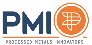 PMI P PROCESSED METALS INNOVATORS logo