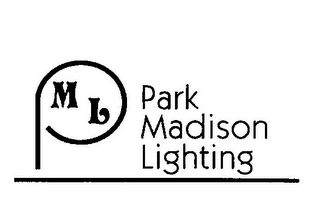 PML PARK MADISON LIGHTING logo