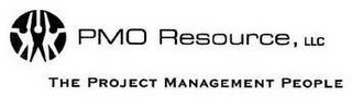 PMO RESOURCE, LLC THE PROJECT MANAGEMENT PEOPLE logo