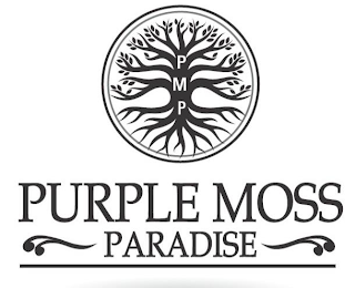 PMP PURPLE MOSS PARADISE logo