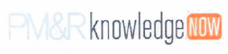 PM&R KNOWLEDGE NOW logo