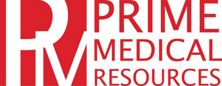 PMR PRIME MEDICAL RESOURCES logo