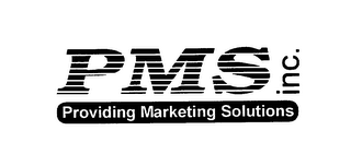 PMS INC. PROVIDING MARKETING SOLUTIONS logo