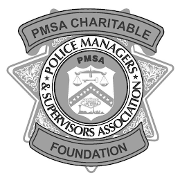 PMSA CHARITABLE FOUNDATION POLICE MANAGERS & SUPERVISORS ASSOCIATION PMSA WELCOME TO FABULOUS LAS VEGAS NEVADA logo