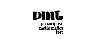 PMT PRESCRIPTIVE MATHEMATICS TEST logo