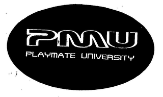 PMU PLAYMATE UNIVERSITY logo