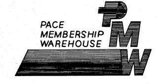 PMW PACE MEMBERSHIP WAREHOUSE logo
