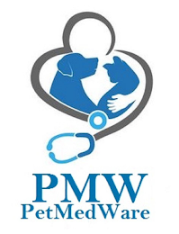 PMW PETMEDWARE logo