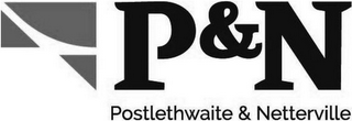 P&N POSTLETHWAITE & NETTERVILLE logo