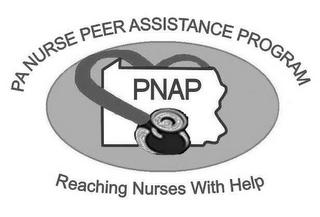 PNAP PA NURSE PEER ASSISTANCE PROGRAM REACHING NURSES WITH HELP logo