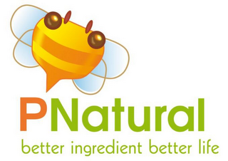 PNATURAL BETTER INGREDIENT BETTER LIFE logo