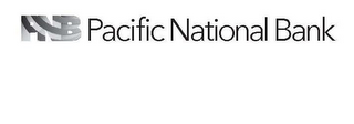 PNB PACIFIC NATIONAL BANK logo
