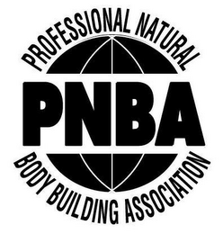 PNBA PROFESSIONAL NATURAL BODYBUILDING ASSOCIATION logo
