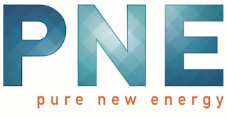 PNE PURE NEW ENERGY logo