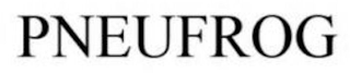 PNEUFROG logo