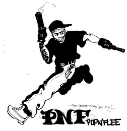 PNF POP N'FLEE HARLEM. NYC logo